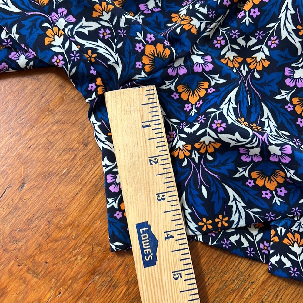 JOY JOY Blue OLIVIA Print Smocked Shorts, NWT - Picture 10 of 10